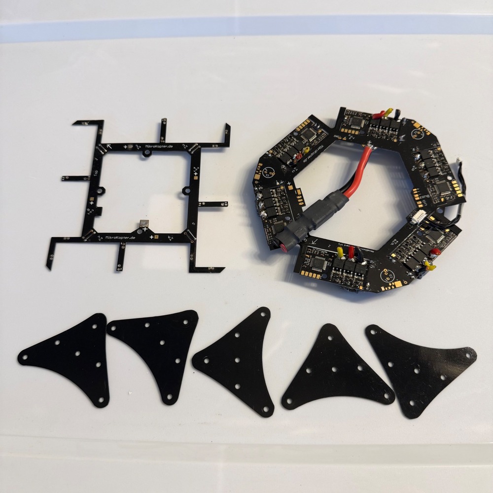 MikroKopter Hexa XL Power Distribution Board V2.0 BL-Ctrl 2.0 ESC Frame Parts
